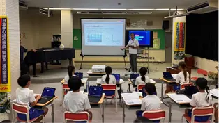 教室と地域をドローンでつなぐ――越廼小学校の特別授業と、遠隔飛行を支えた技術検証