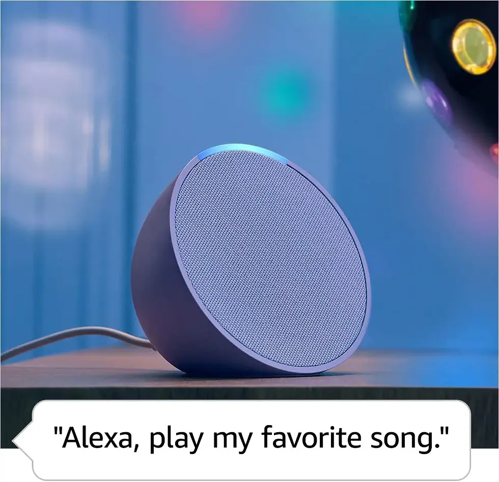 Thumbnail: Amazon Echo Pop Smart Speaker with Alexa