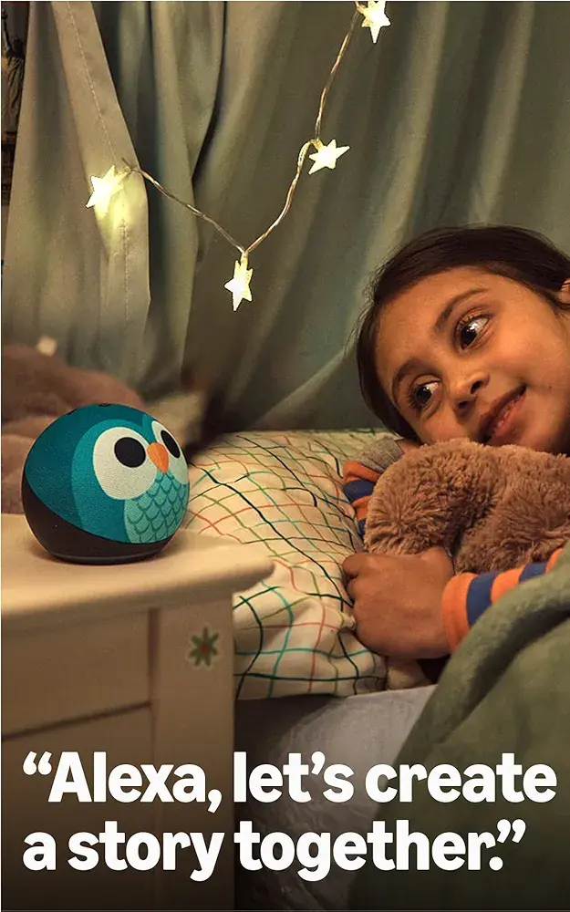 Thumbnail: Amazon Echo Dot Kids Smart Speaker with Alexa