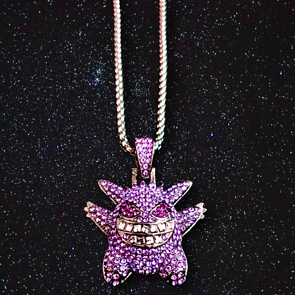 Gengar Pendant with Chain