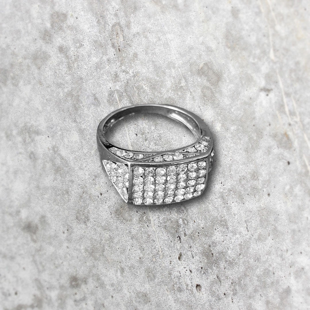 Mens Ring Silver Color Style A