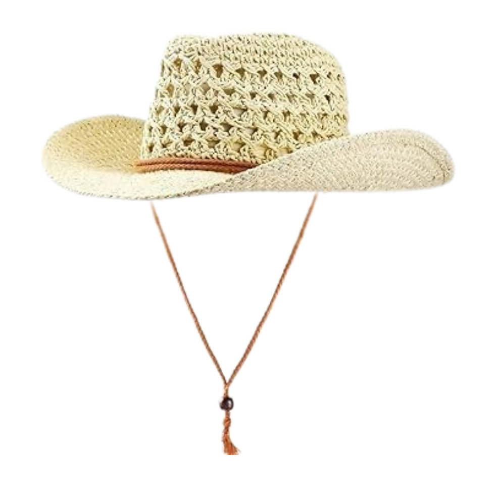 Thumbnail: cowgirl hat beige string