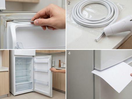 Como Trocar a Borracha da Porta da Geladeira