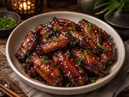 Asian Style Spicy Sticky Soy Chicken Wings