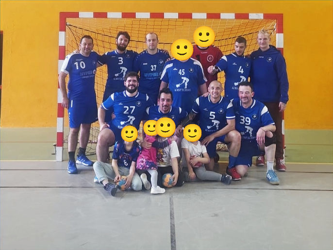 Équipe handball Couzeix Cour du Temple photo SG