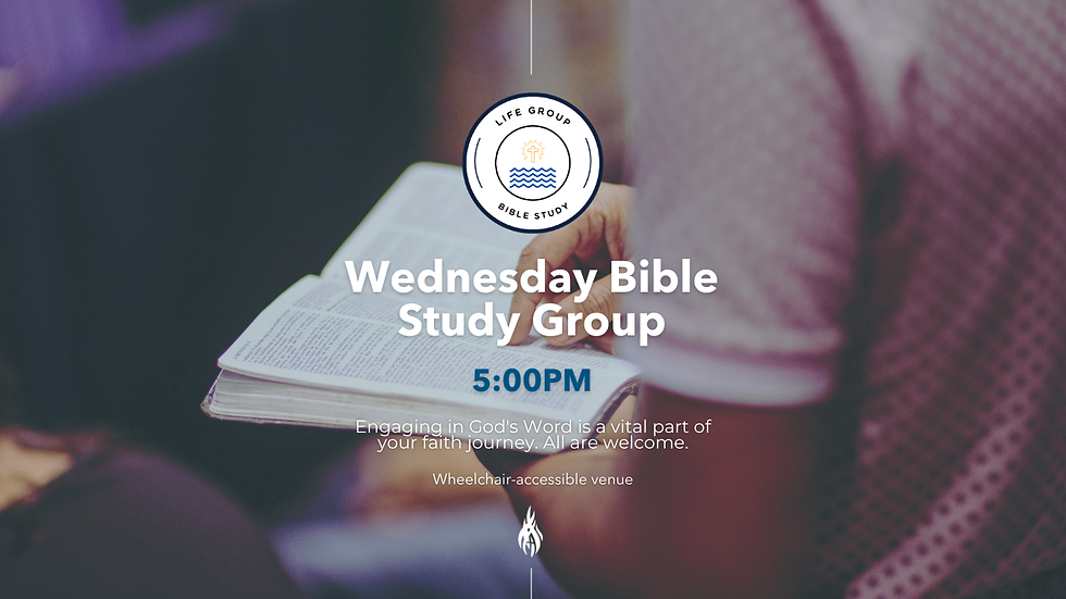 Wednesday Bible Study