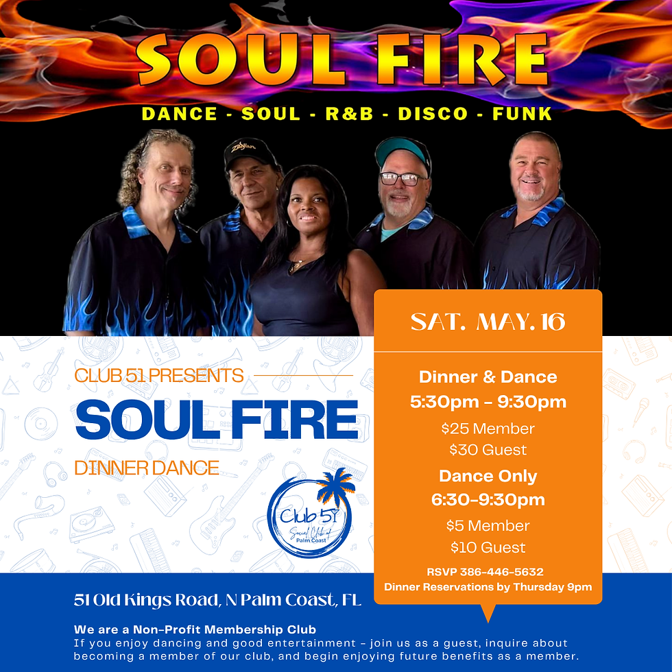 Birthday Celebration at Club 51 with Soul Fire! 🎉