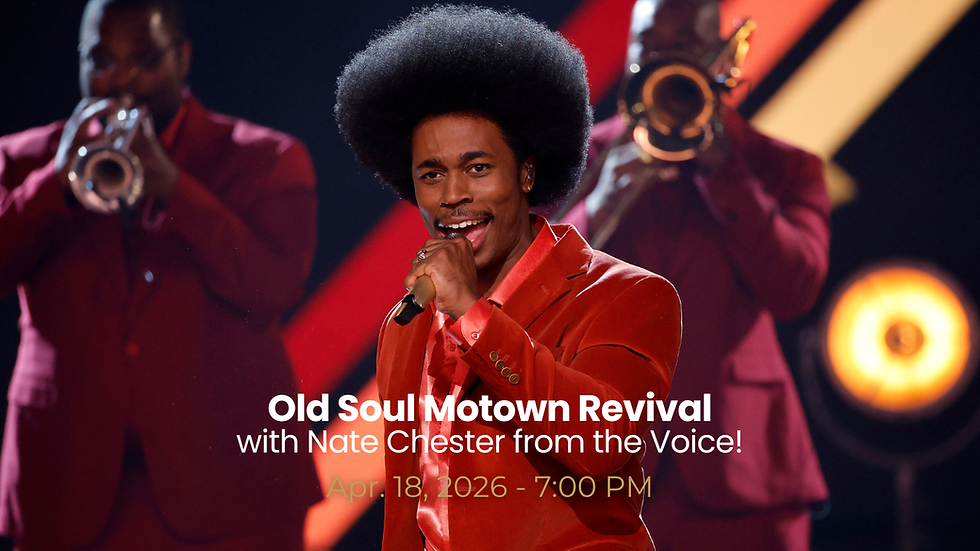 Nathan Chester (The Voice) – Old Soul Motown Revival