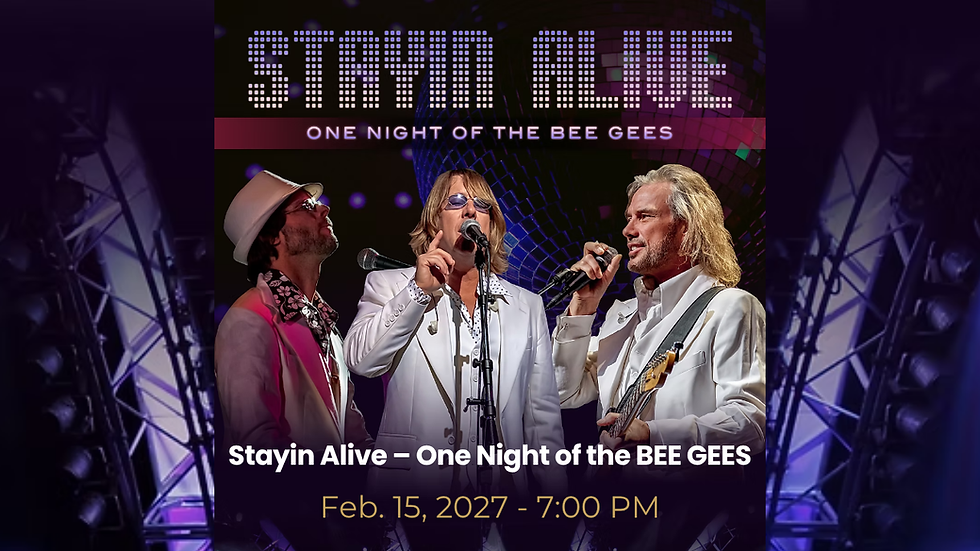 Stayin’ Alive: One Night of the BEE GEES