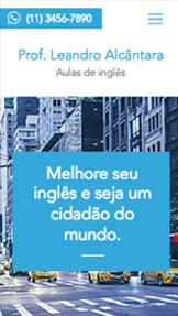 Ver todos os templates website templates – Professor de inglês