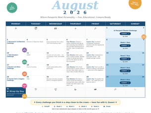 August Challenges