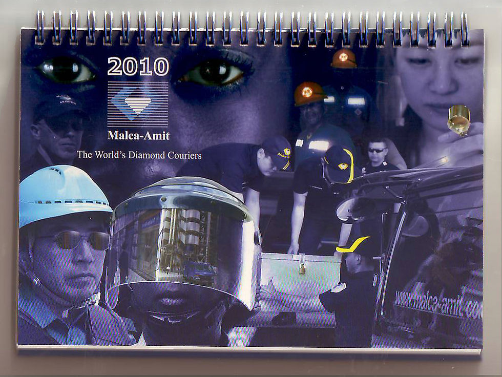 MA desktop calendar cover