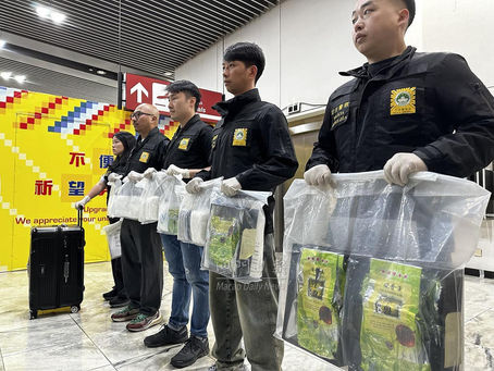 台男澳機場涉偷運值三千六萬冰毒被捕