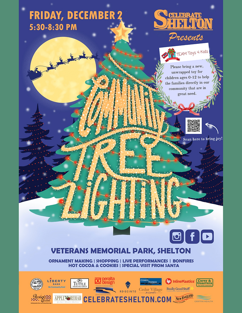 Our 9th Annual Community Tree Lighting! 🎄