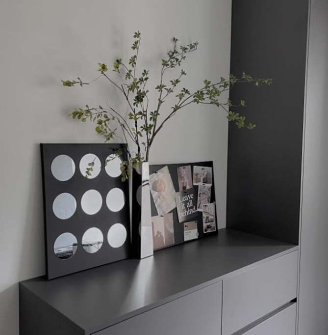 ภาพขนาดย่อ: stainless tower vase รหัส v98