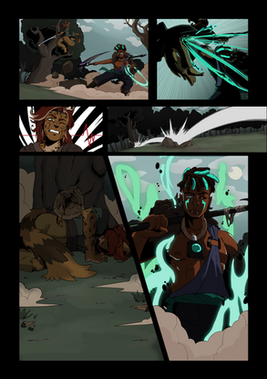 Comic Commision - Sionn v Armani