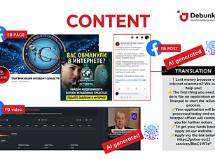 Bust-AD: Russian-backed Deepfake of a Lithuanian 3 Plus News Reporter Appears on Facebook, Urging ‘Scam Victims’ to File for Money Reimbursement Claim under Interpol