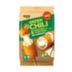 Assi Green chili & mozzarella corn dogs