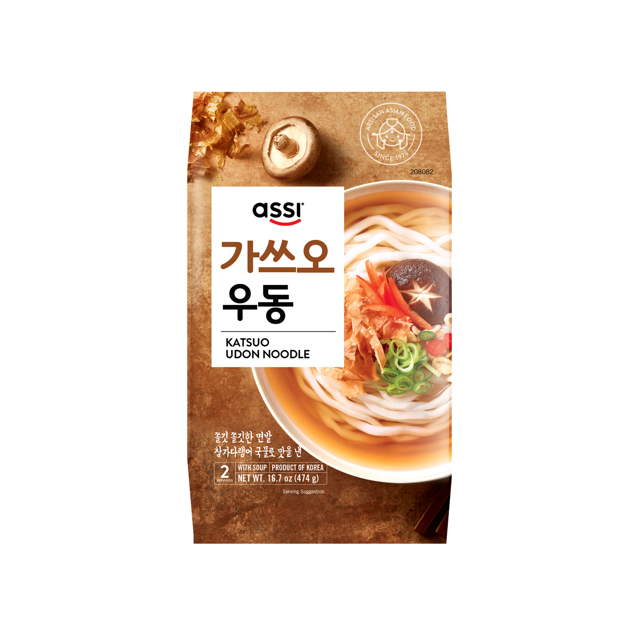 Assi Katsuo udon noodles