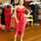 Thumbnail: Satin Drape Dress
