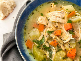 Lemon Orzo Chicken Soup