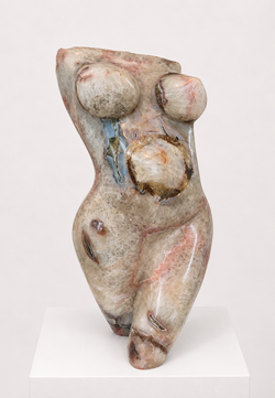 Purple Agate Torso