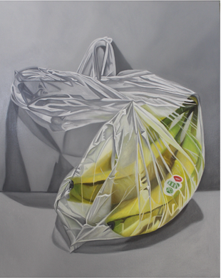 Trash No.9., Trash No.3., Oil on Canvas, 24”x 30”, by Jeongmin Ahn