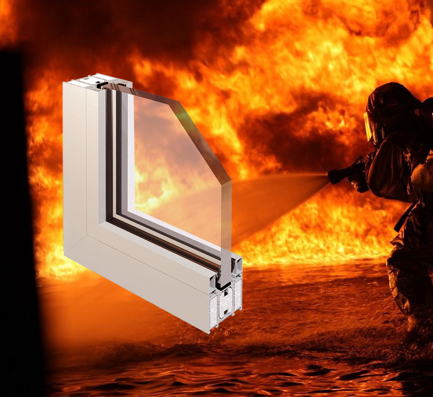 Купить Противопожарные Алюминиевые Окна