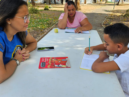 Como é bom alegria e confiança entre as crianças!