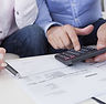 Men with Calculator