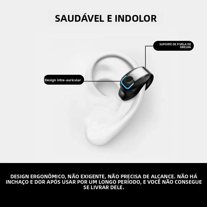 Miniatura: Earphone Clip Wireless Bluetooth Headphone Bone Conduction Headset High Quality 