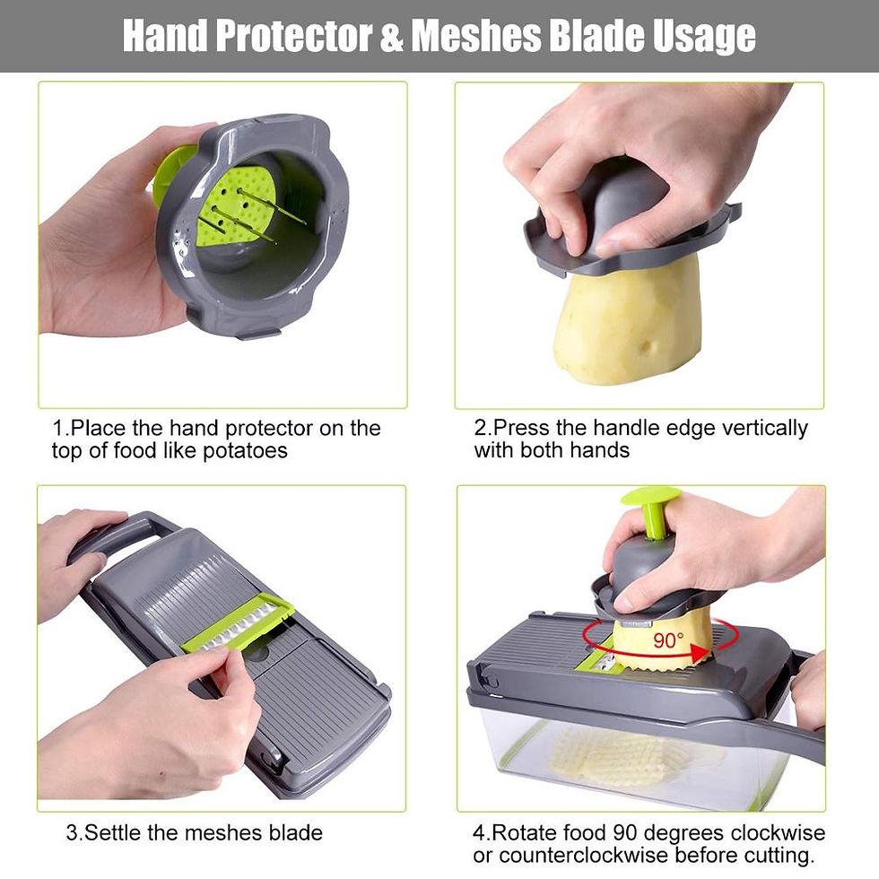 Miniatura: Vegetable Chopper Multifunctional Grater Cutter Kitchen Accessories Manual Fruit