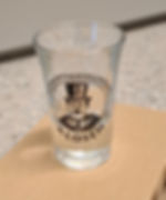 Alosen Fasnacht Schnaps Glas
