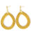 Thumbnail: Golden Grass Elegant Drop Earrings
