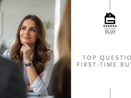 Top Questions First-Time Buyers