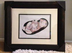 framed Ellie Elephant.jpg