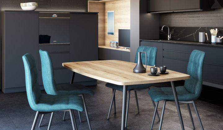 Cuisine fenix noir mat