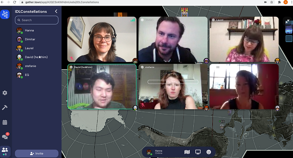 Members of the IDL Constellations group on Gather