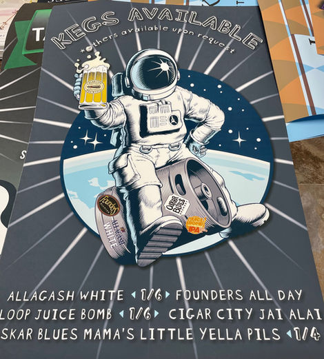 Craft beer advertisement