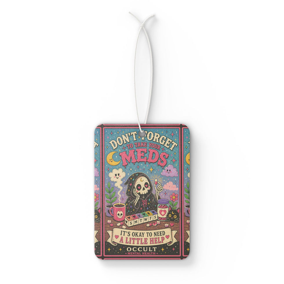 Thumbnail: Don’t Forget Your Meds — Sweetly Unhinged Air Freshener