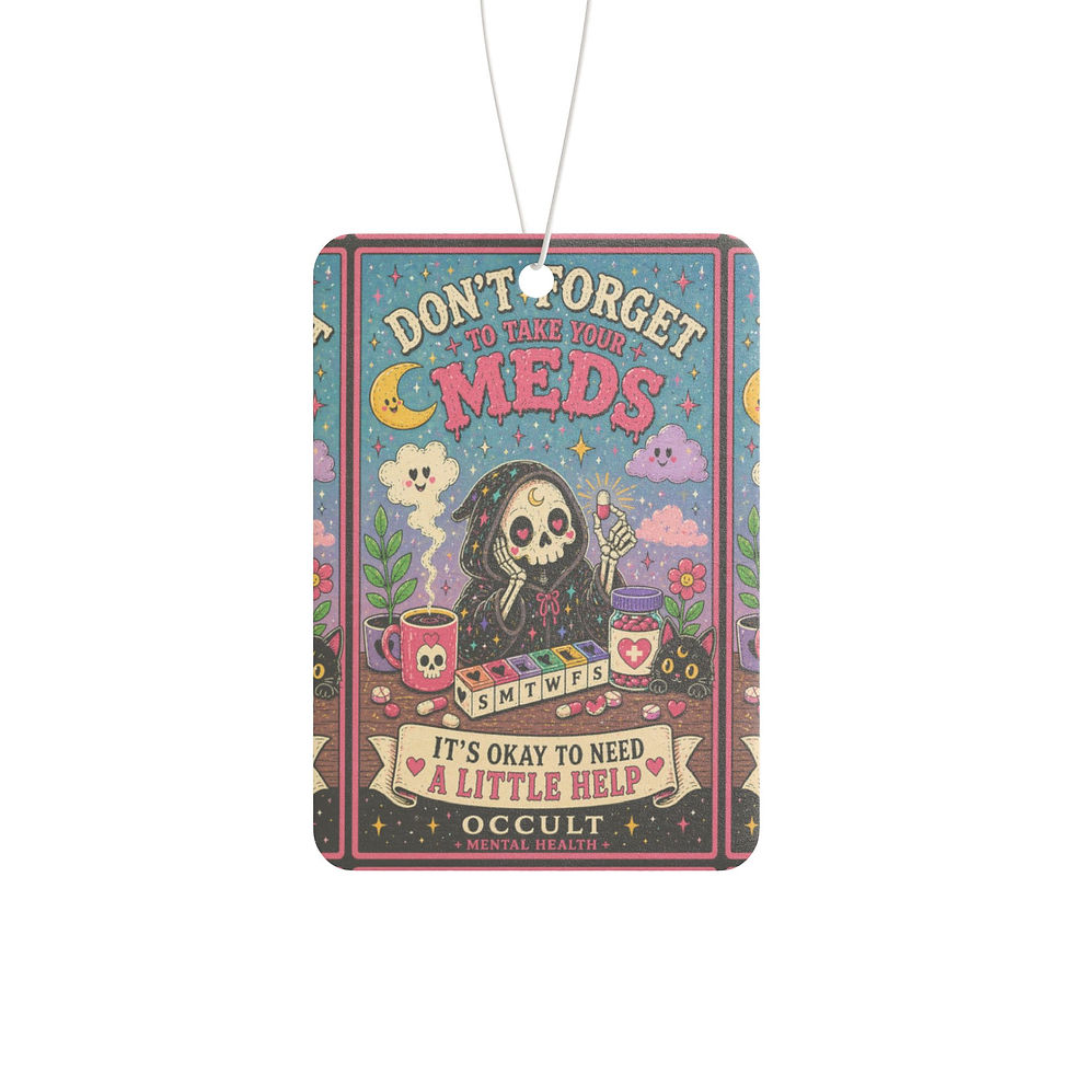 Thumbnail: Don’t Forget Your Meds — Sweetly Unhinged Air Freshener