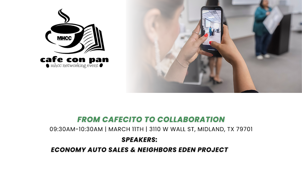 Cafe con Pan - March Edition