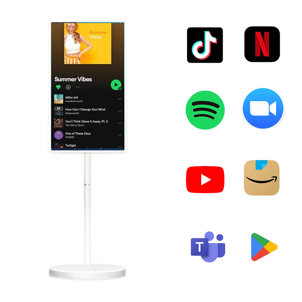 Miniature : Tablette portable de 32" Pouces, avec écran intelligent rotatif