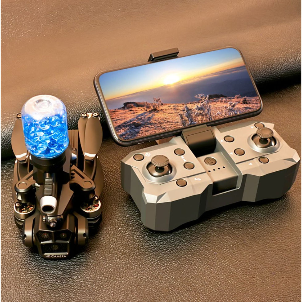 Miniature : Drone-Pistolet 2-en-1 – Drone Caméra à tir intégré – Effets lumineux & sonores
