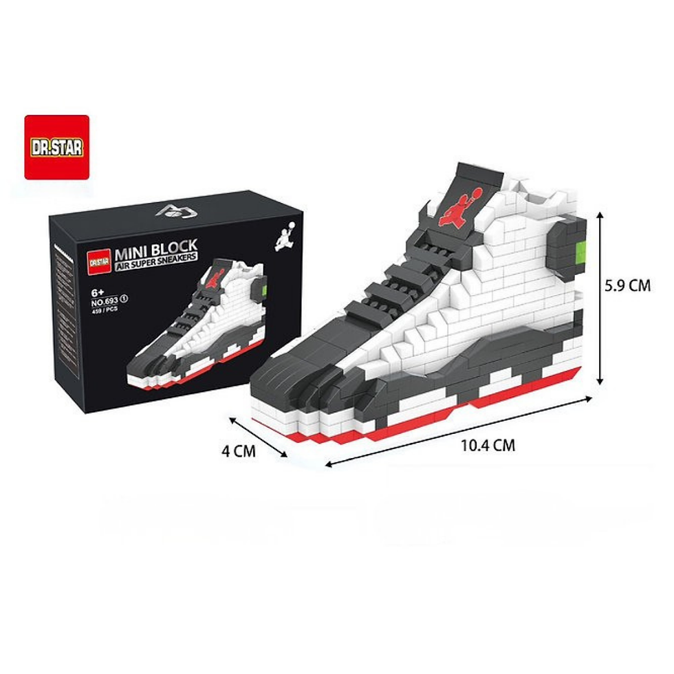 Miniature : Air Super Sneakers 3D Puzzle – 504 pièces | Mini Basket à Construire
