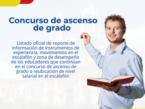 Listado oficial de reporte de información