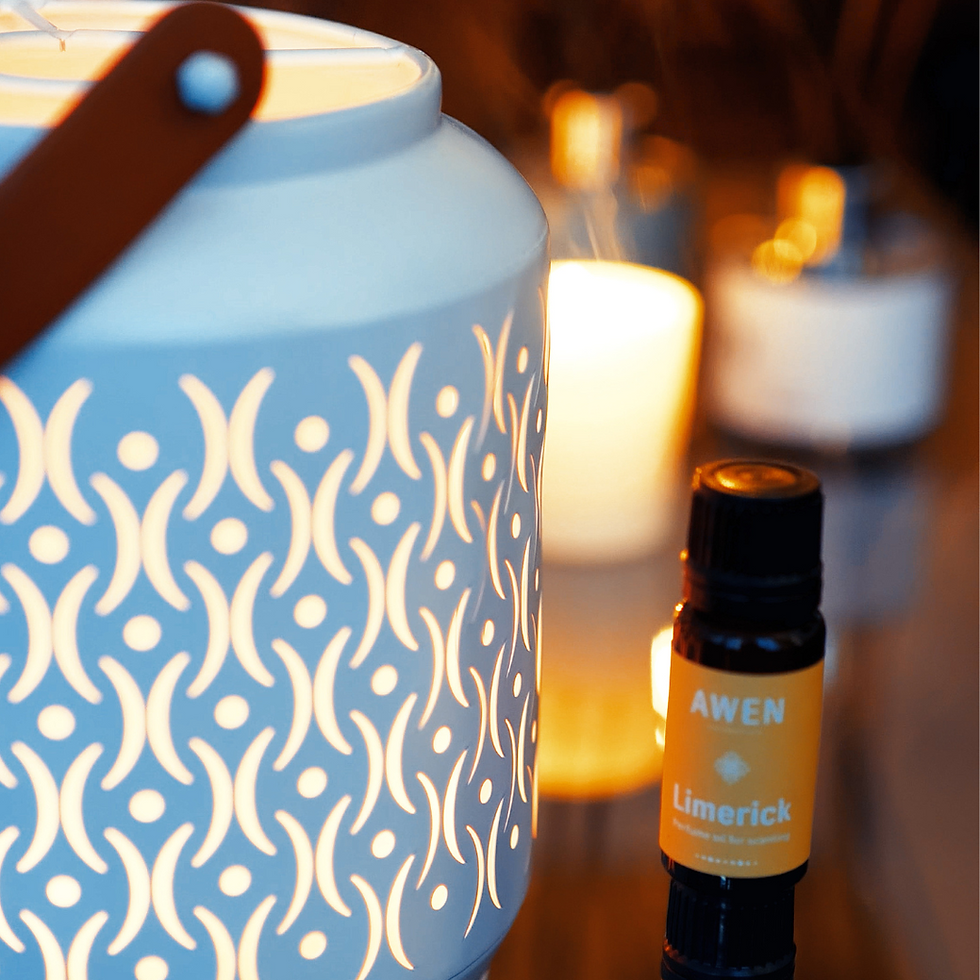 Miniaturbild: Tragbarer Ultraschall-Diffusor „Madrid“ + 2 Parfümöle