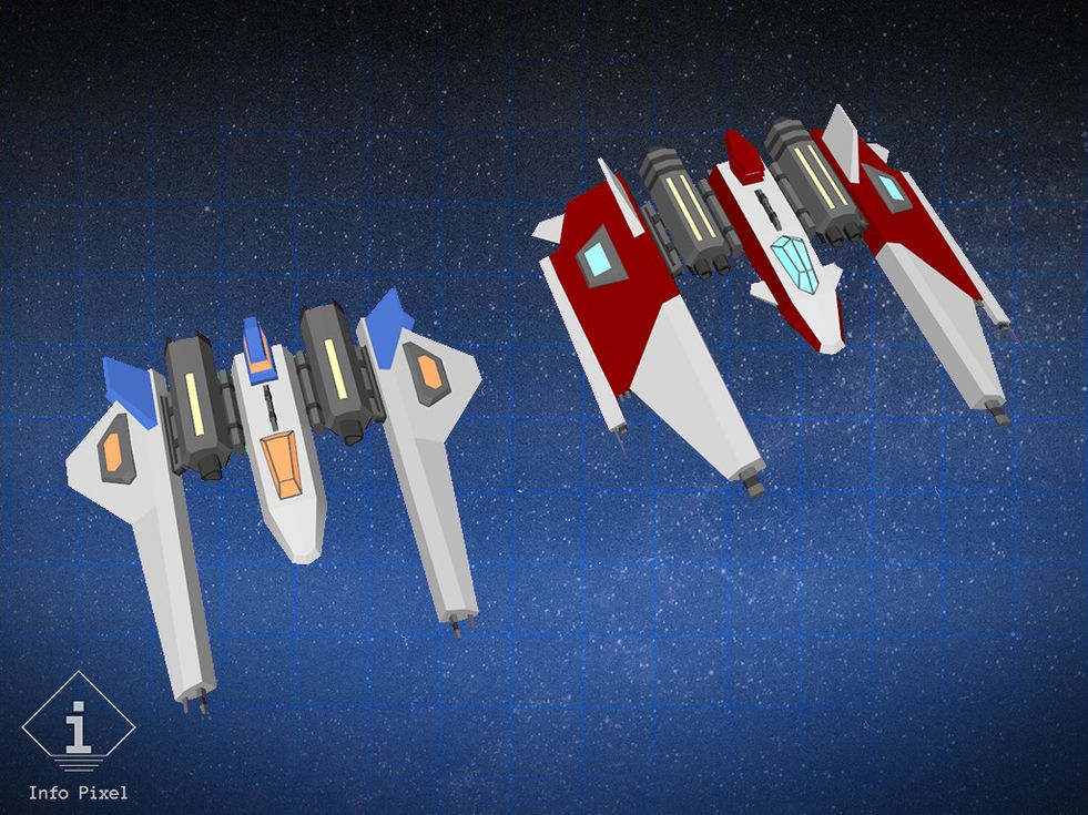 Galactic Combat: Orbital Defence - Player Ships 01