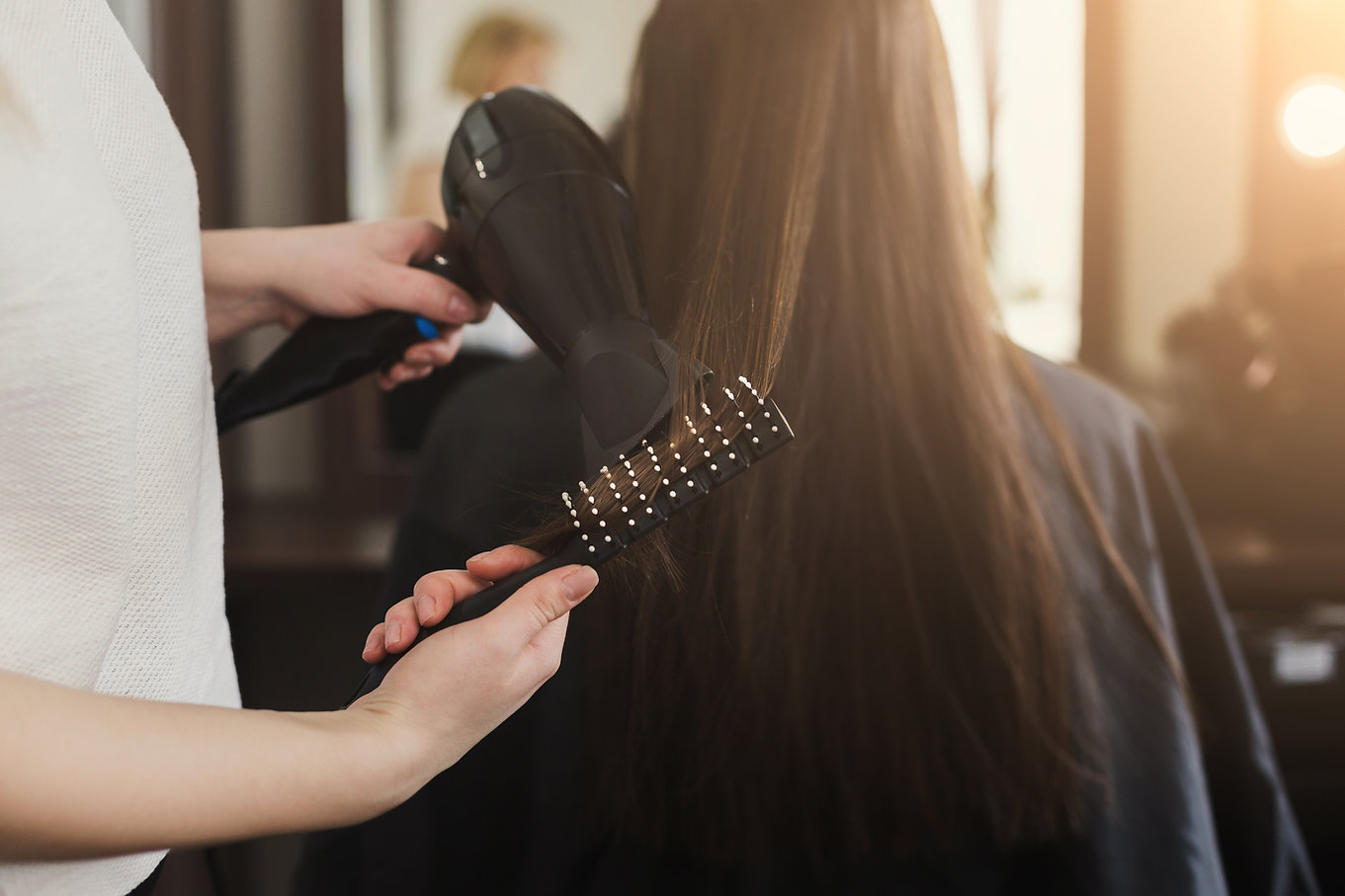 blow dry Salon Plantation FL