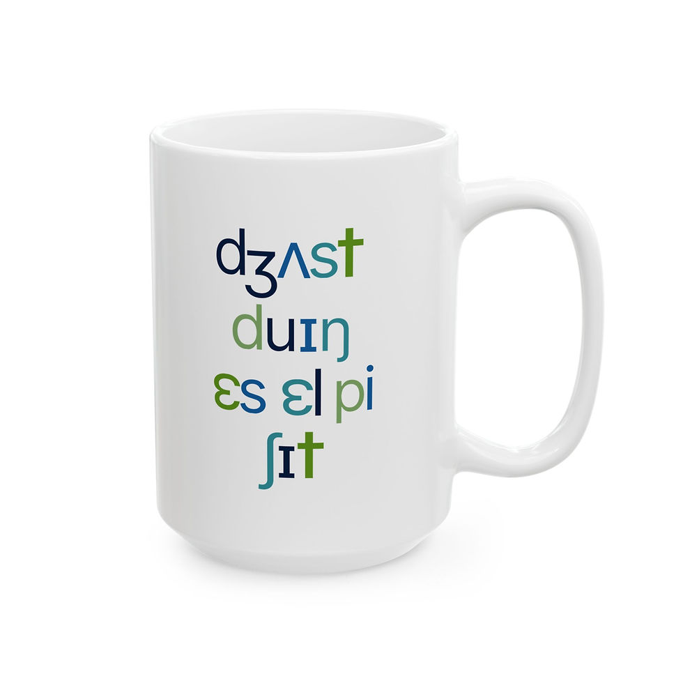 Thumbnail: Just Doing SLP Sh*% Ceramic Mug (11oz, 15oz) Emerald Isle